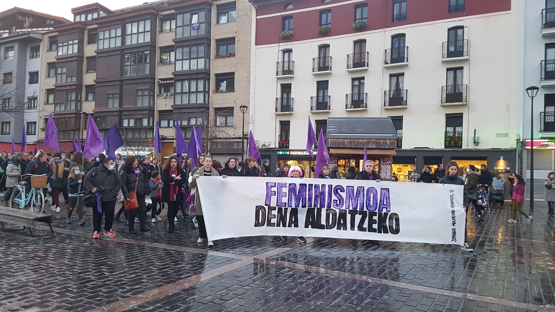 Martxoaren 8ko manifestazioa egingo dute bihar eguerdian