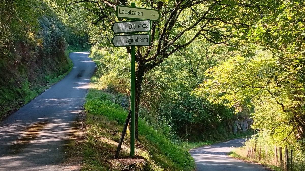 Martirieta auzoko baserrien seinaleak ere berritu ditu udalak