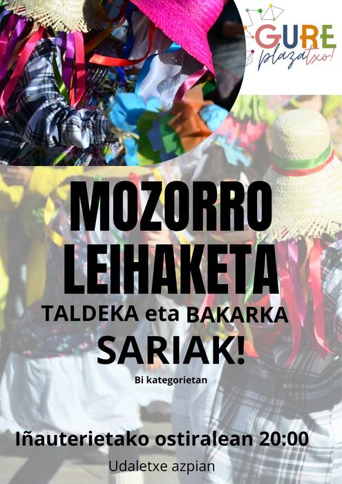 Inauterietako mozorro lehiaketa