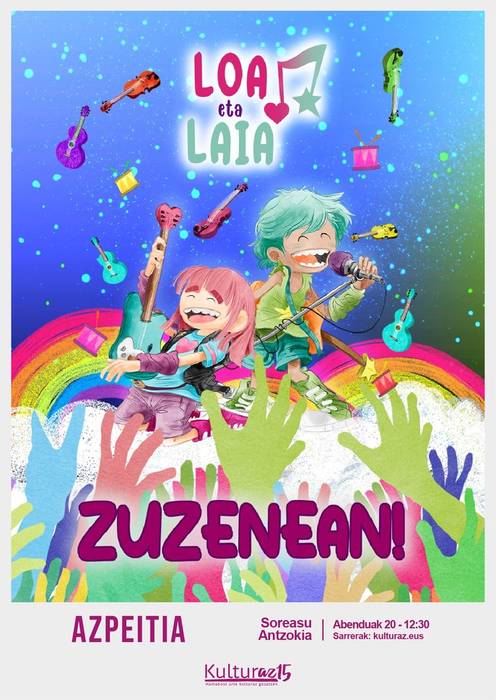 Emanaldia: 'Loa eta Laia' marrazki bizidunak