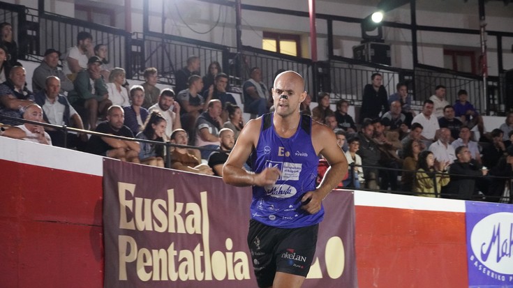 Izeta VI.a hirugarren izan da Euskal Pentatloian