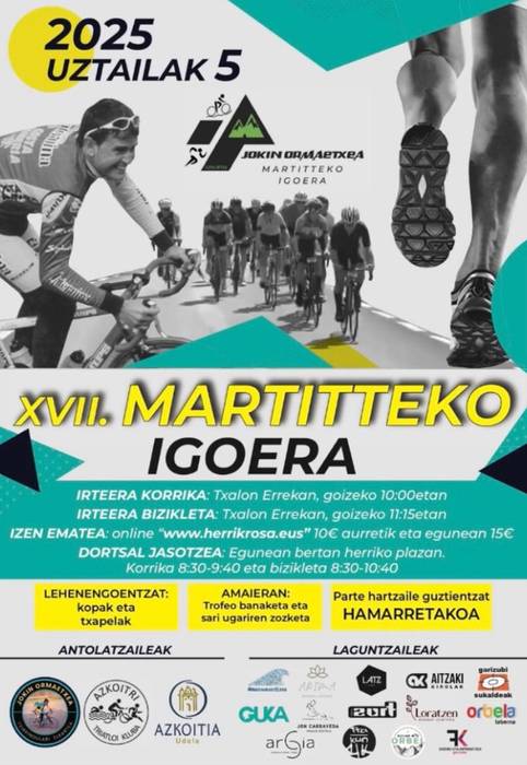 Lasterketa: XVII. Martirietako igoera