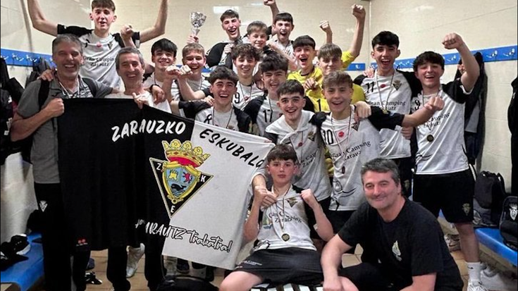 Espainiako Eskubaloi Txapelketako azken fasea jokatuko dute ZKEko kadete mutilek