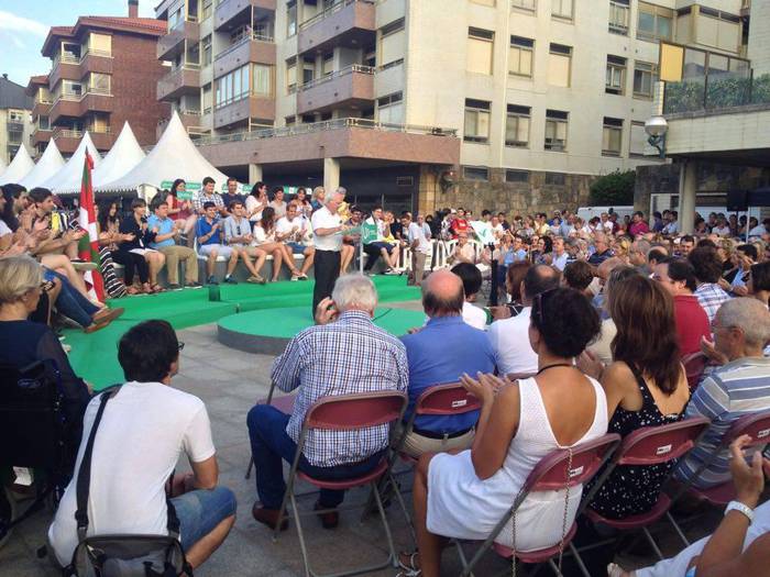 Zarauzko EAJren ekitaldi politikoa izango da irailaren 1ean