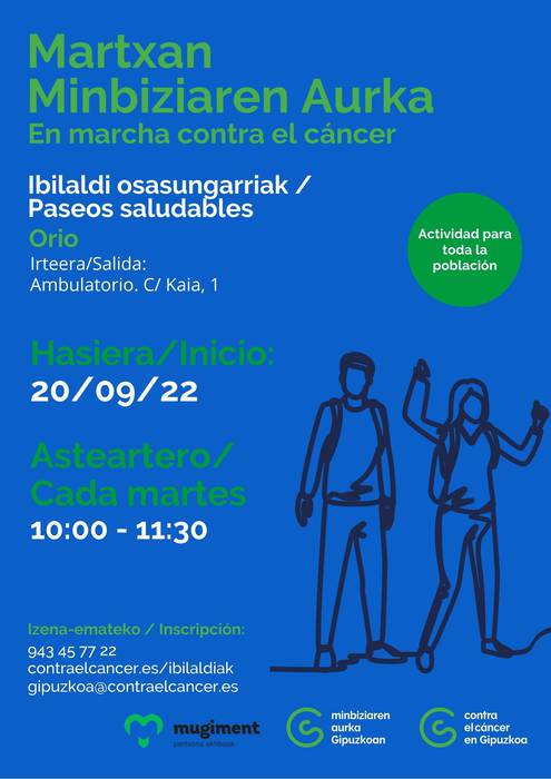 Uda osteko lehendabiziko ibilaldi osasungarria