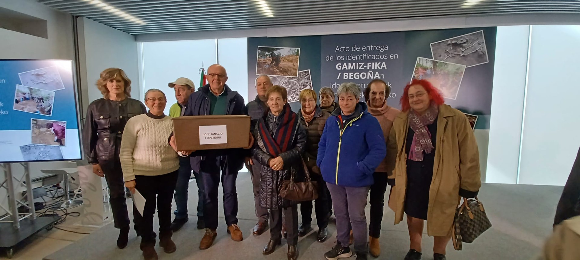 "Osaba Ignacio galduta egon da, baina orain hemen dugu eta gureko eramango dugu"