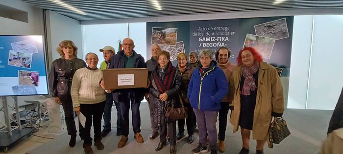 "Osaba Ignacio galduta egon da, baina orain hemen dugu eta gureko eramango dugu"