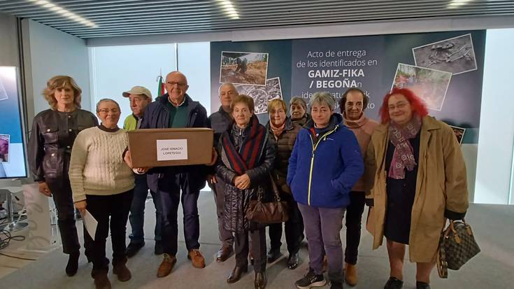 "Osaba Ignacio galduta egon da, baina orain hemen dugu eta gureko eramango dugu"