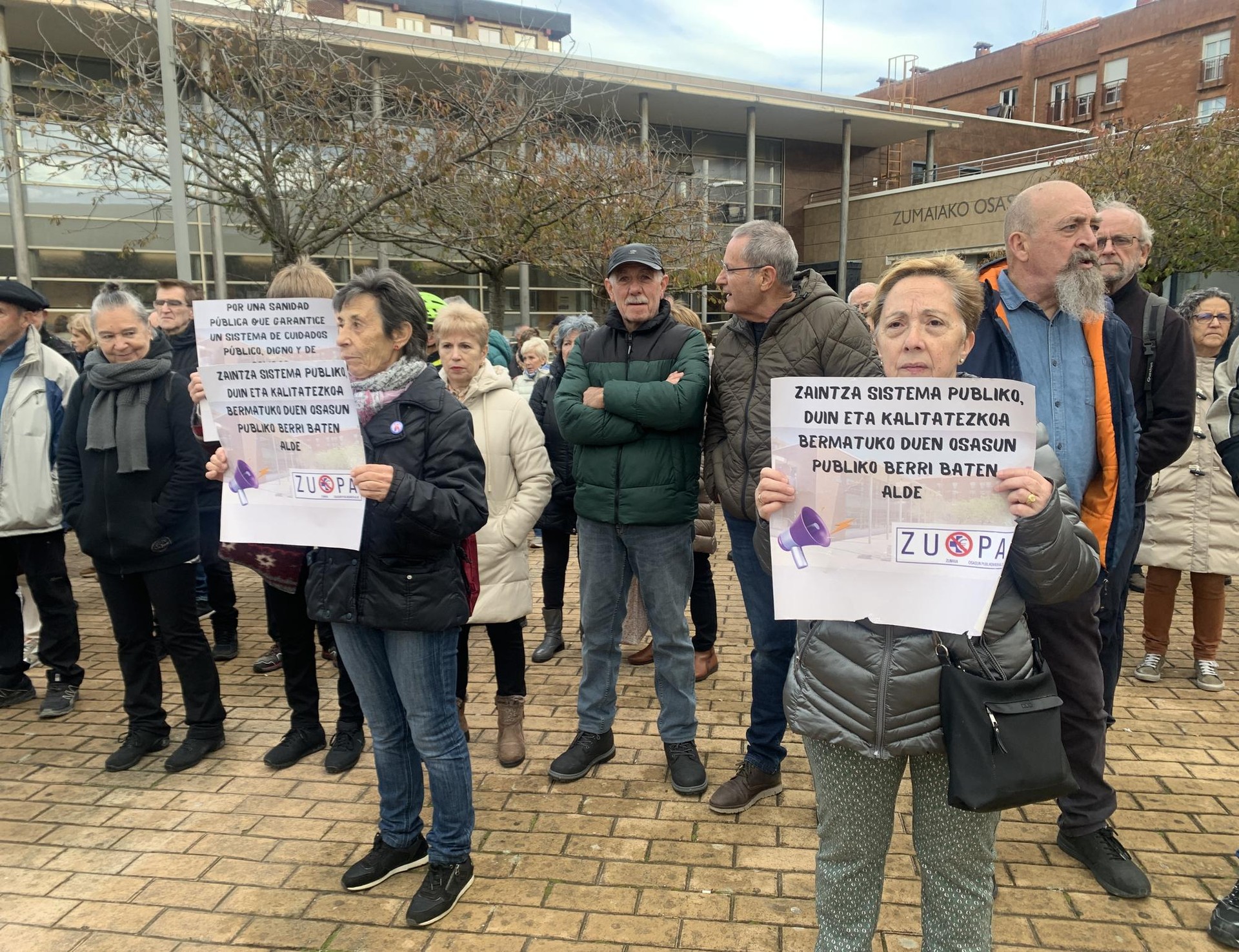 Osasun publikoaren alde Donostian egingo den manifestazioan parte hartzera deitu du Zuopak