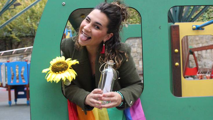 Lorea Etxeberria: "Pertsonei irribarre eginaraztea zoramena da niretzat"