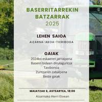 Baserritarren bilera
