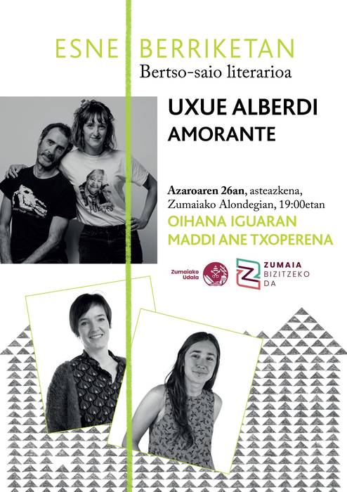 Bertso saio literarioa: 'Esne berriketan'