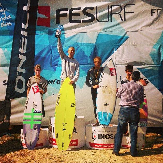 Espainiako Surf Txapelketa irabazi du Imanol Yeregik