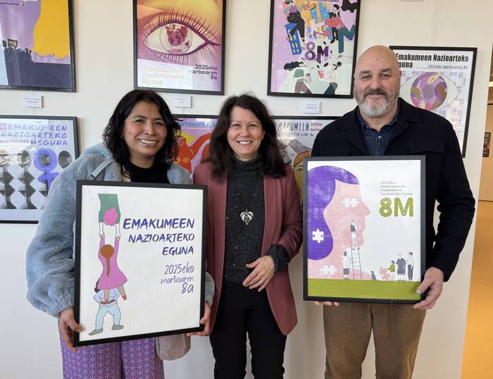 Iban Illarramendi eta 'Elkarlanean' ilustrazioa, Martxoak 8ko XVII. Kartel Lehiaketako garaile