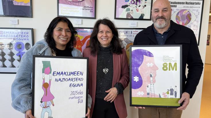 Iban Illarramendi eta 'Elkarlanean' ilustrazioa, Martxoak 8ko XVII. Kartel Lehiaketako garaile