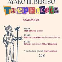 Aiako III. Bertso Txepelketa