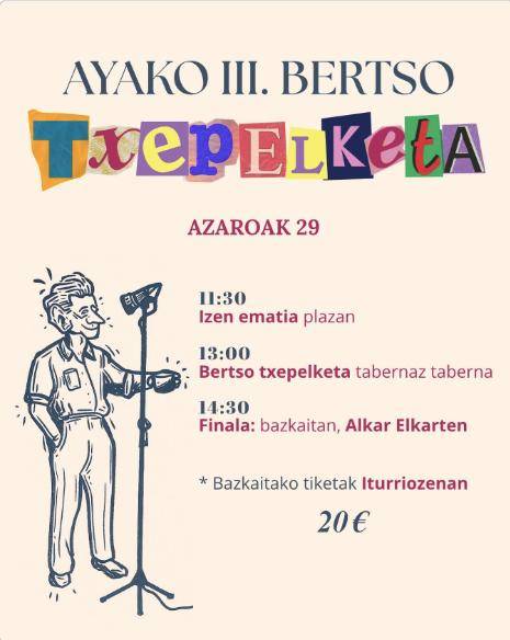 Aiako III. Bertso Txepelketa