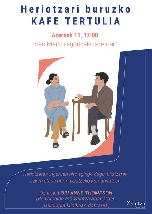 Heriotzaren gaineko kafe tertulia