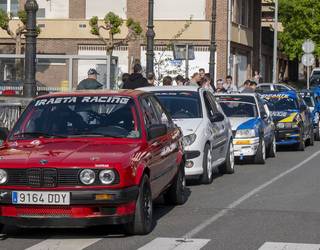 Ikusmina sortu du I. Erniope rallysprinteko partaideen aurkezpen ekitaldiak