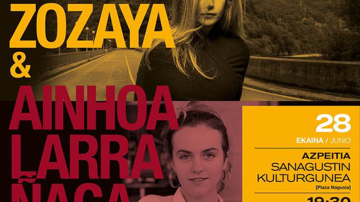 Kontzertuak: Sara Zozaya eta Ainhoa Larrañaga